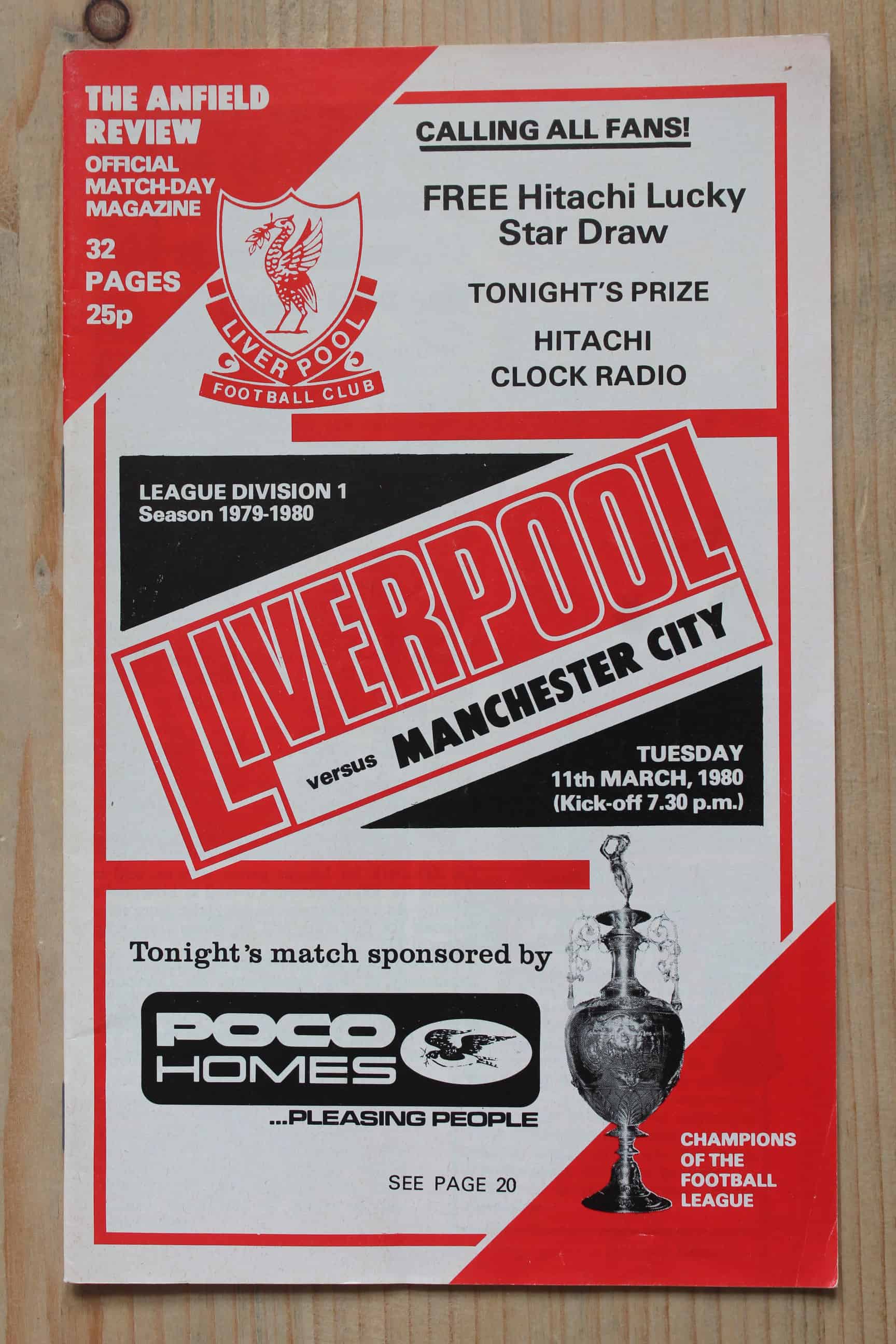 Liverpool FC v Manchester City FC